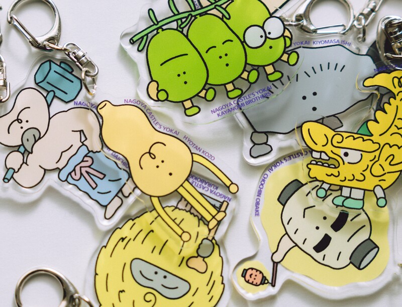 妖怪リサーチ アクリルキーホルダーの画像