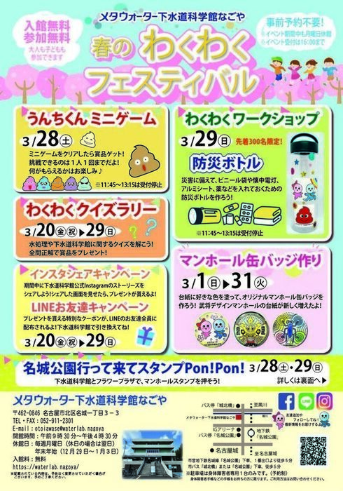 春のわくわくフェスティバルチラシ