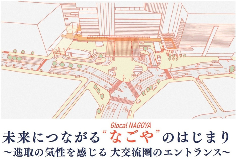 東側駅前広場のイメージ