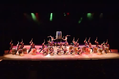 松陰高校和太鼓部写真