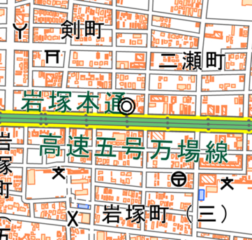 対象地の場所を示したものになります。