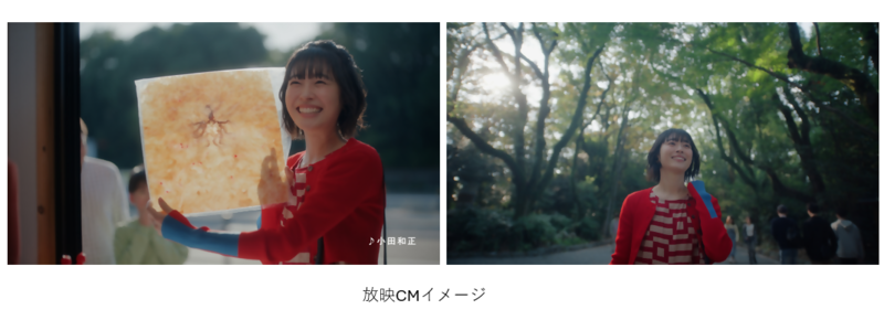 テレビCMの放映