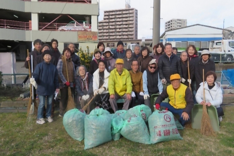 穂波公園愛護会活動写真