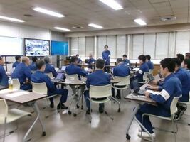 排水調整情報伝達訓練（局指令室）の画像