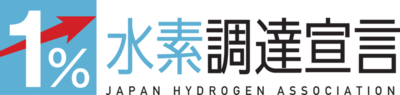 水素調達1%宣言ロゴマーク