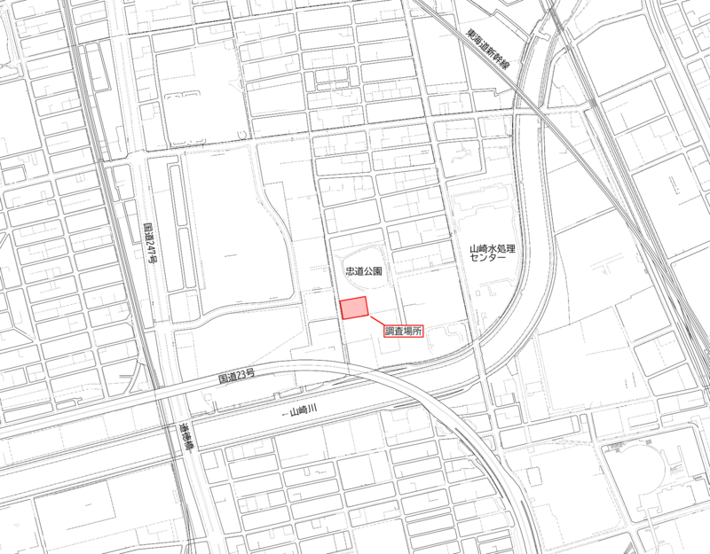 調査箇所地図