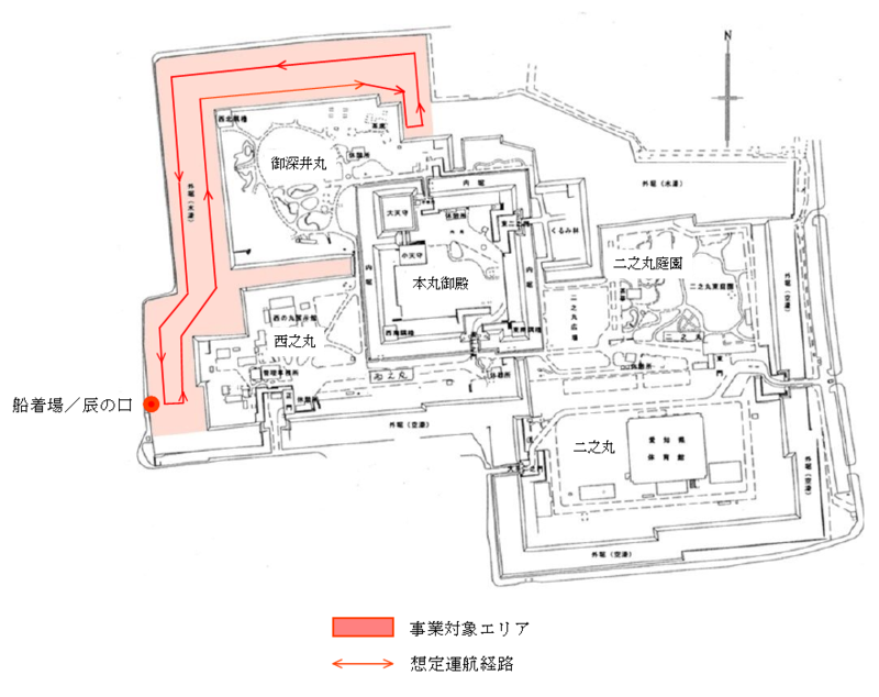 想定運航経路図