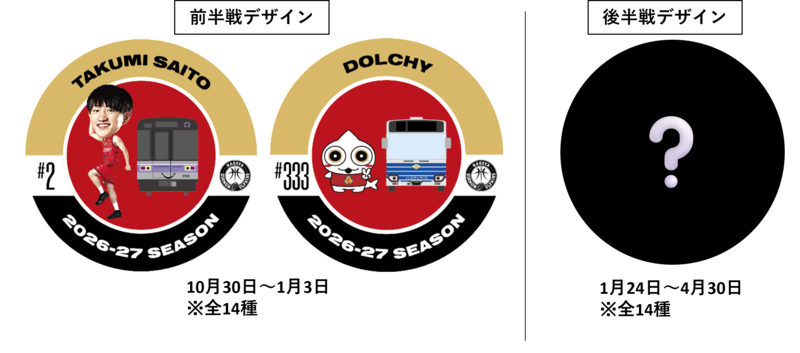 限定コラボ缶バッジのデザイン