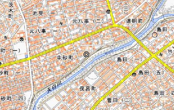 対象地の場所を示したものになります。