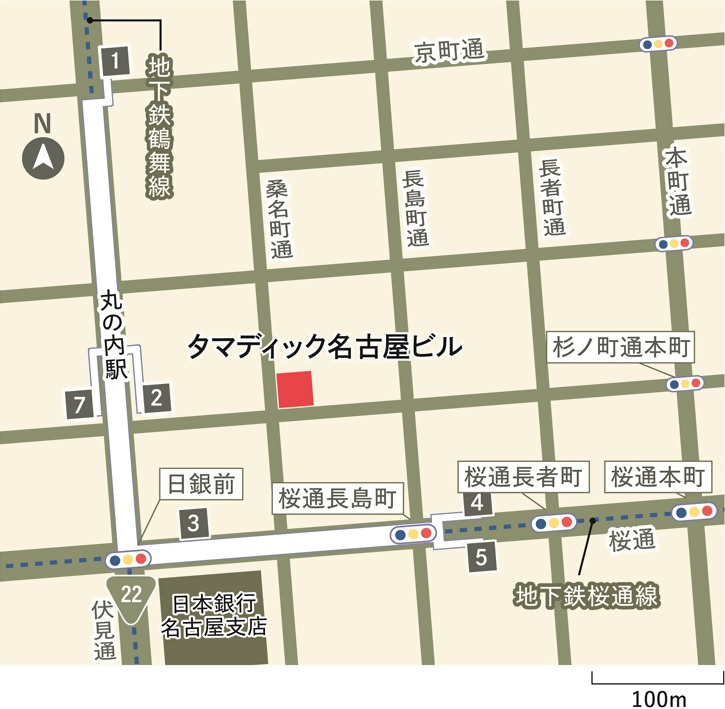 物件の位置図