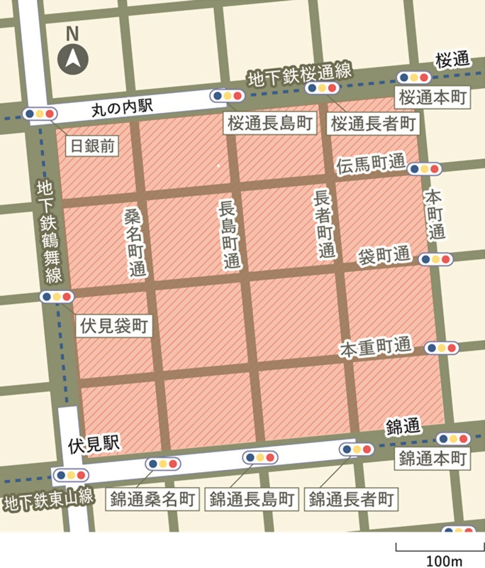 物件の位置図