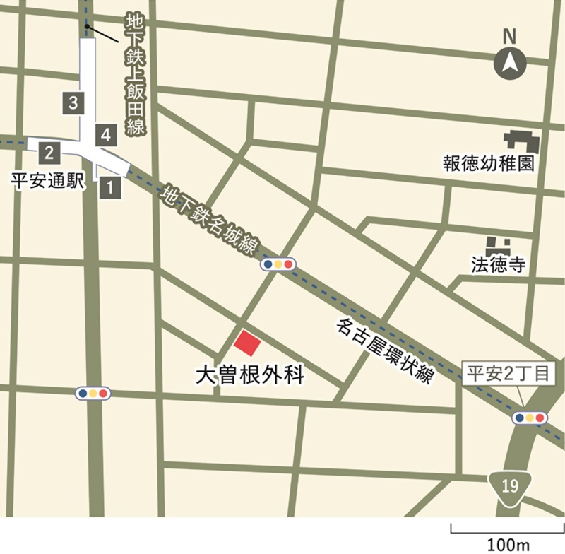 物件の位置図