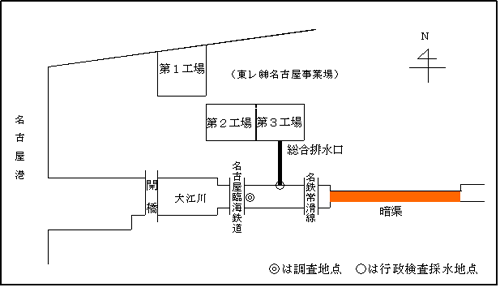 調査地点略図の画像