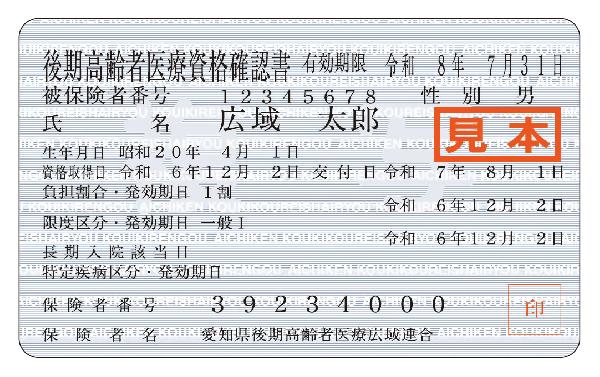 資格確認書には、一部負担金の割合や有効期限などが記載されています。
