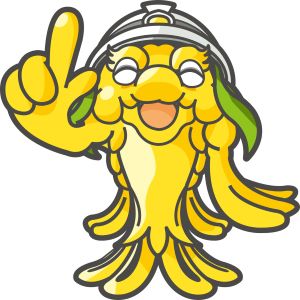 正解して喜んでいるケッシィのイラスト