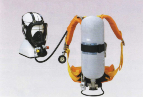 空気呼吸器の写真