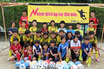 光城学区ジュニアサッカーの様子3