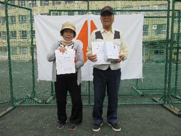 1部優勝・準優勝の方の写真