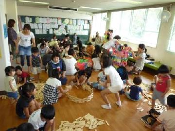 企画 おもちゃの広場の様子