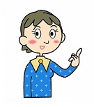 女性のイラスト