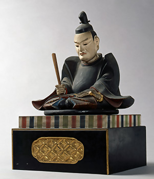 今川義元木像 長福寺蔵(名古屋市緑区)