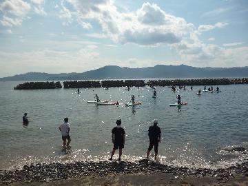 ひろたハマラインパークでの活動の様子