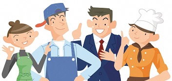 事業者のイラスト