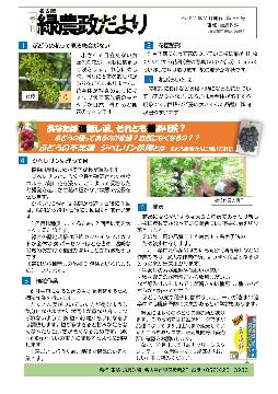 緑農政だより第58号（令和7年7月発行）
