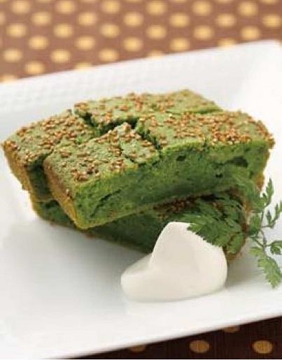 大高菜ケーキの画像です。