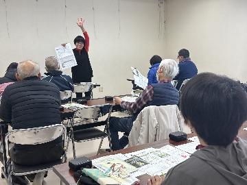 クアオルト健康ウオーキングについてレクチャー