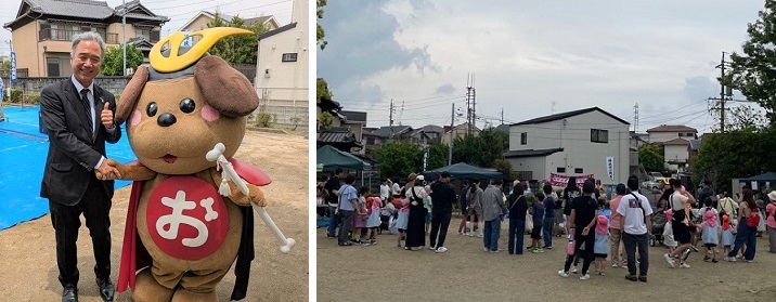 区長とおけわんこ