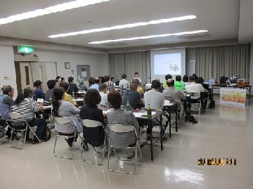 南陽学区におけるペットの防災教室の写真