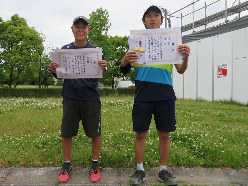 男子の部の入賞者の皆さんの画像