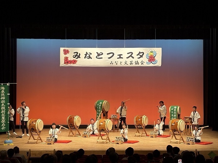 新茶屋神明社神楽保存会による演奏です