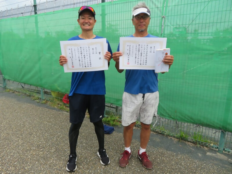 男子の部の入賞者皆さんの画像