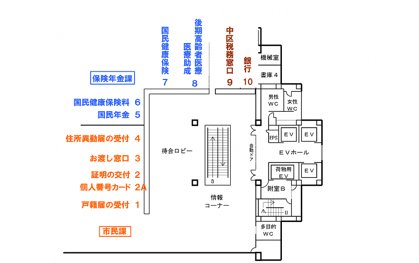 名古屋市 中区役所案内 中区