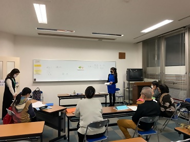 日本語教室の様子です。