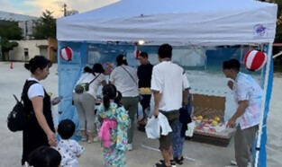 丸の内学区夏祭りの様子です。