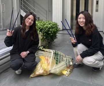 自主清掃活動の写真