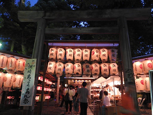 洲崎神社のちょうちん祭り