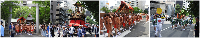 お祭りの様子