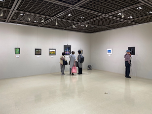 過去の美術展の様子
