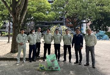 株式会社守谷商会の清掃活動写真