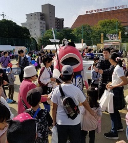 ぞくぞくナッピーハロハロハロウィンの様子