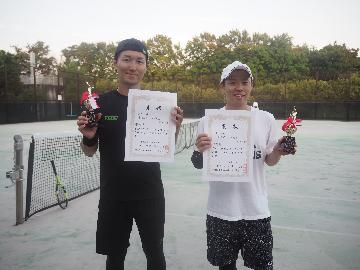 男子の部準優勝ペア