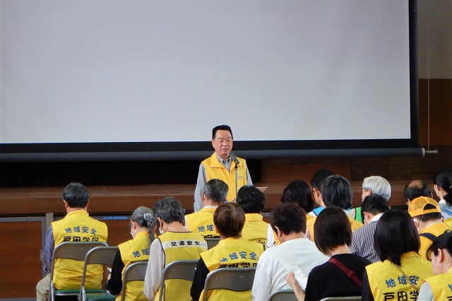 安藤本部長ご挨拶の写真