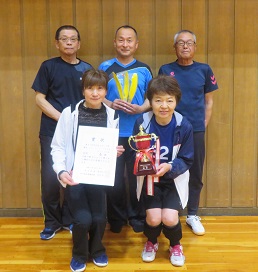 オレンジの部優勝、春田の皆様の写真