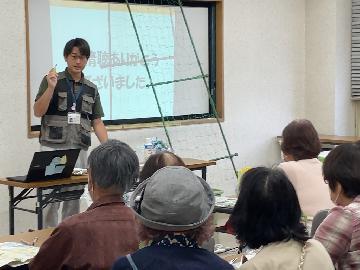 緑のカーテンづくり講習会の様子2
