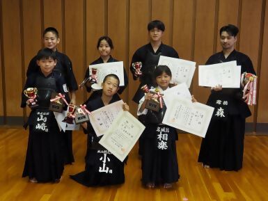 優勝者の皆様の写真