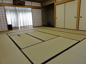 本陣コミュニティセンター和室の内部写真